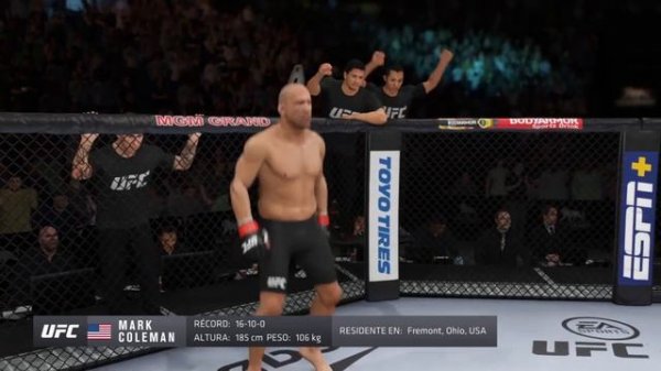 EA UFC® 4 Mark Coleman vs Mark Kerr cpu fight