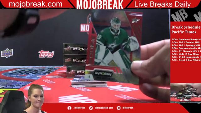 20-21 UPPER DECK SYNERGY NHL 10 BOX CASE BREAK #7 смотреть онлайн