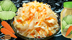 САМАЯ ВКУСНАЯ КВАШЕНАЯ КАПУСТА / Хрустящая квашеная капуста за три дня