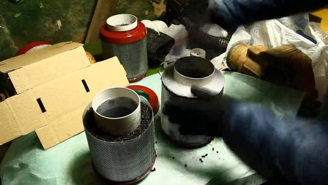 Угольный фильтр своими руками смотреть онлайн