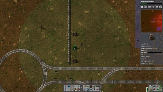 Factorio MegaFactory 18 - Building a wall and making the biters pay for it! смотреть онлайн