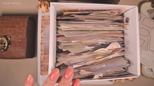 ASMR | 말린꽃&실링왁스로 빈티지 다이어리 꾸미기 | 다꾸 | 초보다꾸러 | scrapbooking | journaling смотреть онлайн