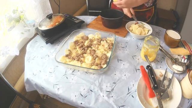 ВКУСНЕЙШАЯ ЗАПЕКАНКА картофельная с фаршем.Запеканка в духовке смотреть онлайн