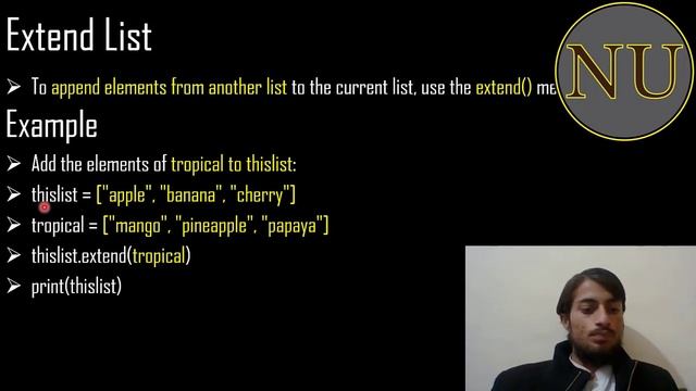 Python List Part 04 in Urdu/Hindi | Node University By Izhar Ul Haq смотреть онлайн