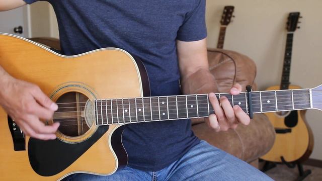 Play Along Guitar | White Horse by Chris Stapleton смотреть онлайн