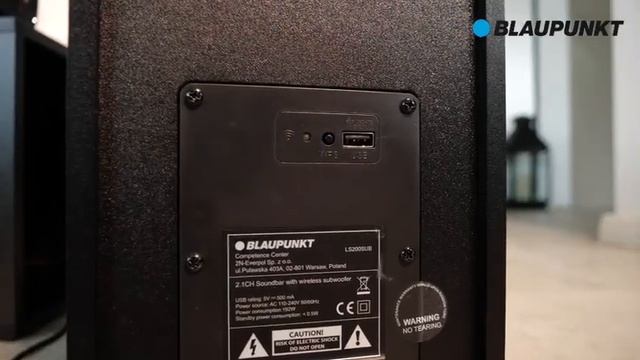 2.1 kanałowy zestaw głośników typu soundbar z Bluetooth LS200SUB Blaupunkt pl смотреть онлайн