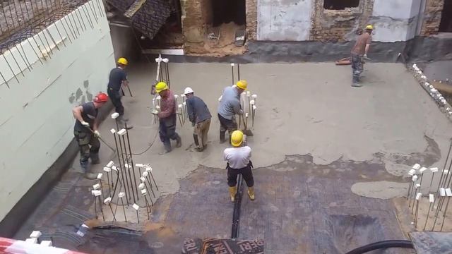 Муравейник. Как заливают бетон смотреть онлайн