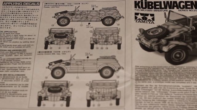 In Box Review: Tamiya 1/35 Kubelwagen Type 82 смотреть онлайн