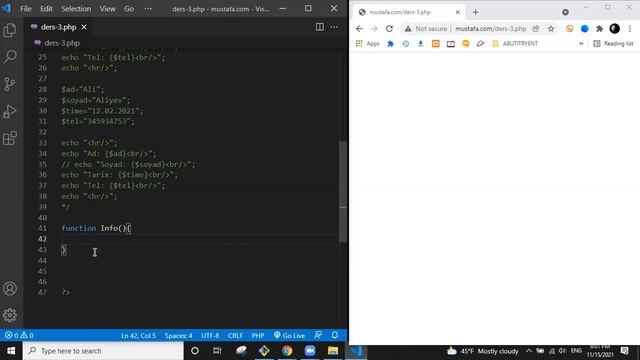 DƏRS-7.0 (PHP) смотреть онлайн