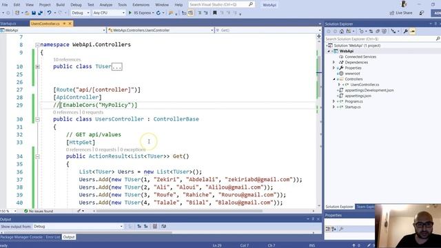 Connect to a Asp.net Core WebApi смотреть онлайн