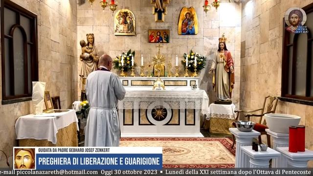 ?? ?? PREGHIERA DI GUARIGIONE E LIBERAZIONE 30 10 23 смотреть онлайн