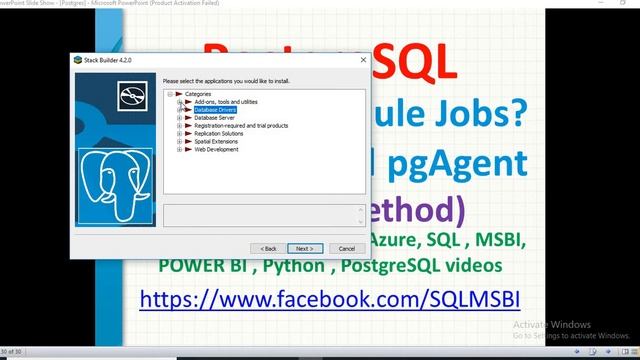 Postgresql Tutorials | how to install pgagent in postgresql | pgAgent Installation |jobs in postgre смотреть онлайн