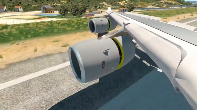 Landing Big Planes At Skiathos Airport! | X-Plane 11 | Luggaaa