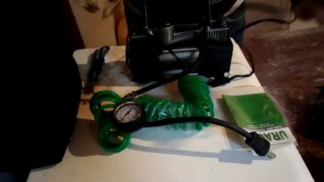 Автомобильный компресор Ураган смотреть онлайн