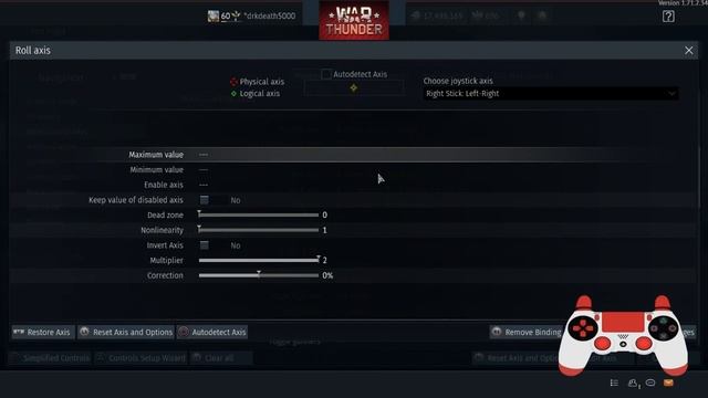 War Thunder Advanced PS4 DS4 Controls for Air AB/RB: Pitch / Yaw / Roll / Freelook and more смотреть онлайн