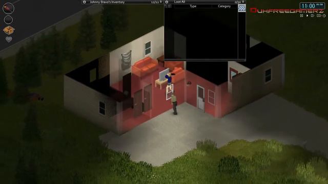 Let's Play: Project Zomboid #2 "Crashing over yo house..." смотреть онлайн