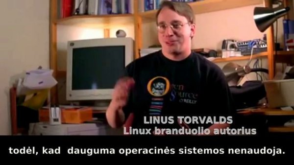 Linus Torvalds - Kas yra Linux? - Что это такое линукс?