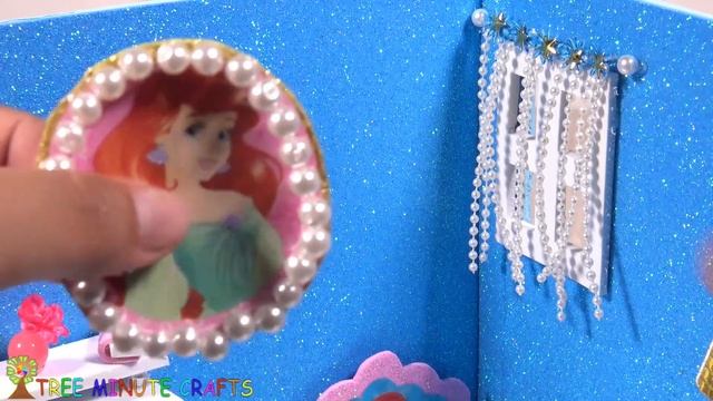 4 DIY Miniature Dollhouse Room Barbie Rapunzel Bedrooms смотреть онлайн