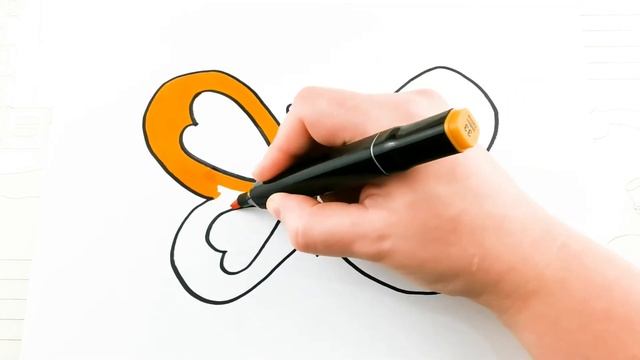 Как нарисовать Бабочку Малышата Рисуют #94 смотреть онлайн