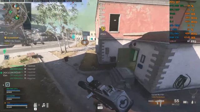 WarZone/Rebirth/GTX 1060(6GB) / i7-8700 смотреть онлайн