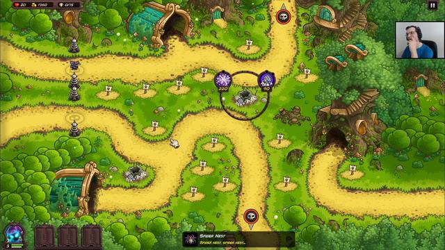 Мир подождёт, пока Алерия диалог ведёт! | Kingdom Rush ReVengeance mod #6 смотреть онлайн