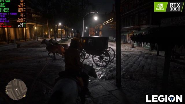 LENOVO LEGION 5 Laptop // RTX 3060 + Ryzen 7 5800H // Red Dead Redemption 2 Benchmark смотреть онлайн