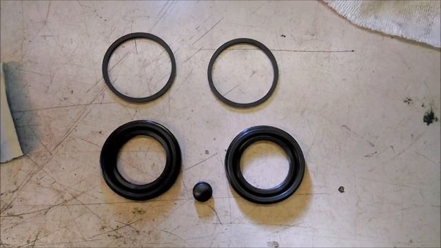 РЕМОНТ ПЕРЕДНЕГО ТОРМОЗНОГО СУППОРТА / MITSUBISHI GRANDIS - МИЦУБИСИ ГРАНДИС / BRAKE CALIPER REPAI смотреть онлайн