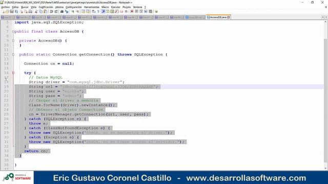 WEB SERVICE SOAP - EJEMPLO 02 - PARTE 2 смотреть онлайн