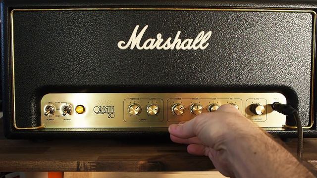Marshall Origin 20 Head Sound Demo (no talking) смотреть онлайн