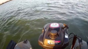 Лодка ПВХ 290 и лодочный мотор гибрид Лифан 6 л/с глиссер скорость 26 км/ч рек Дон