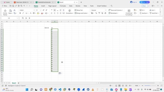 Module 4: Transforming Data with Excel ( Data Analytics- Excel, SQL, Tableau) смотреть онлайн