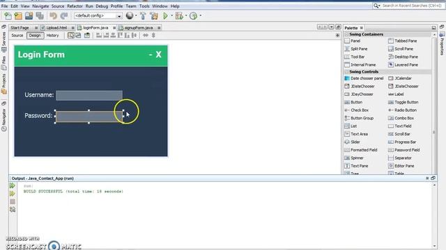 Java - Contact Management System Project In Java With MySQL Step By Step [with source code] Part 2 смотреть онлайн