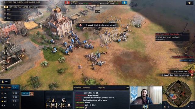 Wololo for Victory [Age of Empires 4] смотреть онлайн