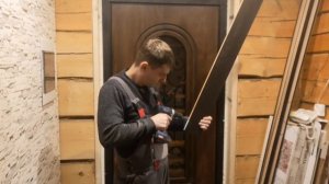 МДФ доборы на входную дверь! Как сделать своими руками.