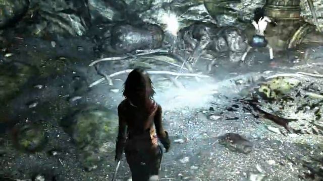 Skyrim modding (The Final Fantasy Project) party of 5 gameplay sneek peak смотреть онлайн