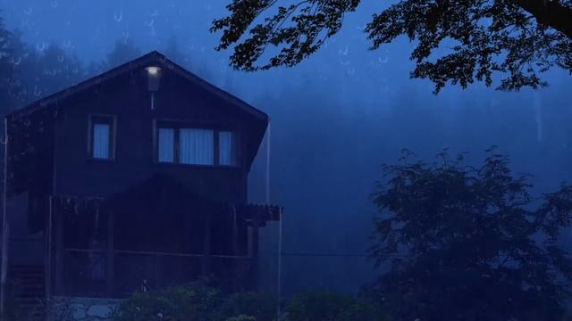 Sonido De Lluvia Relajante Para Dormir | Lluvia Intensa Y Trueno Poderoso Para DORMIR PROFUNDAMENTE
