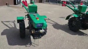 Мотоблок Файтер 15DE + почвофреза и сиденье