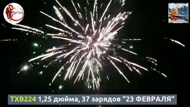 TXB224 1,25 дюйма, 37 зарядов "23 ФЕВРАЛЯ" смотреть онлайн