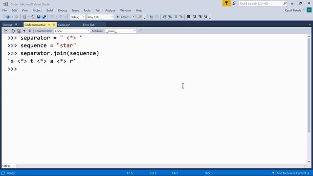 Joining Strings смотреть онлайн