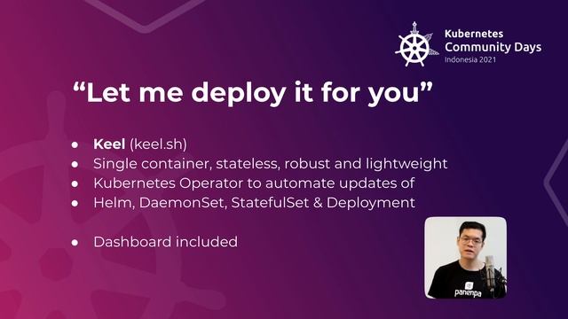 [KCD ID 2021] Automating Kubernetes Deployment Updates with Keel смотреть онлайн