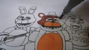 Рисуем Классических аниматроников - Рисунки FNaF