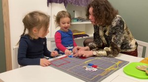 Открытое занятие по методике Воскобовича Кристина Лукша ч.1 - г. Вильнюс, Литва.