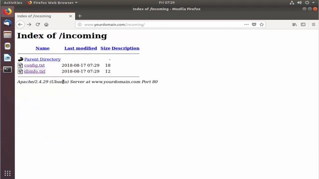 Disable Directory Browsing ( Directory Listing ) On Apache Web Server On Ubuntu 18 04 смотреть онлайн