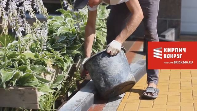 Укладка тротуарной плитки. Браер. Монтаж брусчатки.