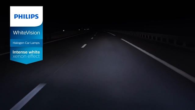 Как они светят. Автомобильные галогенные лампы Philips WhiteVision смотреть онлайн