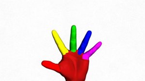 Разноцветные пальчики | Учим цвета | МУЛЬТФИЛЬМ  #учимцвета #разноцветныепальчики #мультфильм