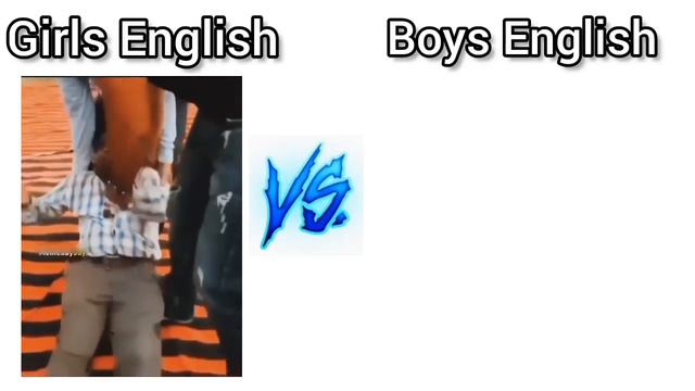 Girls VS Boys English ❤😂 #meme @siamslive7264 смотреть онлайн