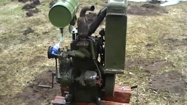 UZMD L 6/3 engine cold start двигатель УЗМД смотреть онлайн