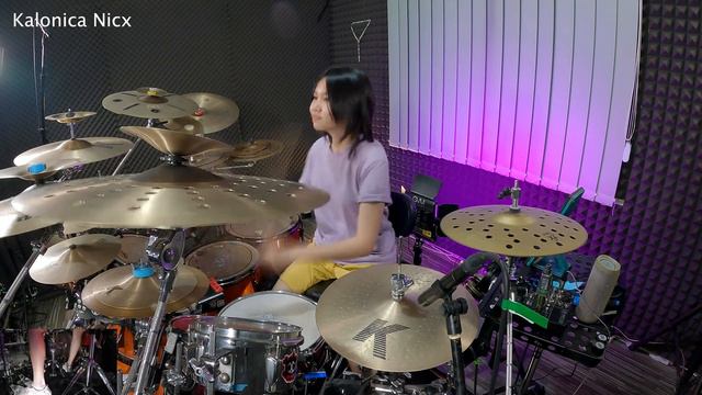 Hallowed Be Thy Name - Iron Maiden __ Drum Cover By KALONICA NICX