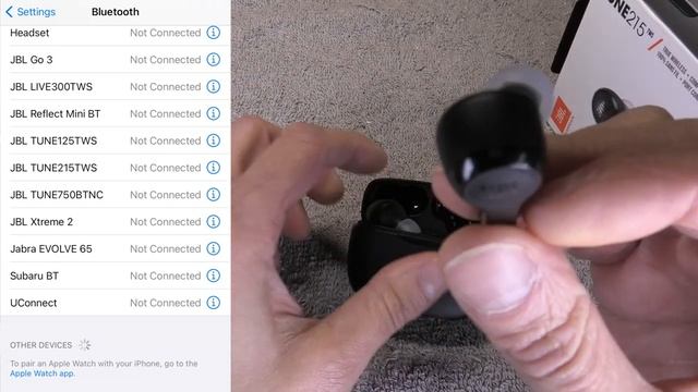 How to UNPAIR the JBL TUNE215 tws Bluetooth earbuds (aka Factory Reset) смотреть онлайн